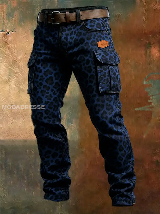 Mäns Retro Business Style Casual Work Byxor A / S