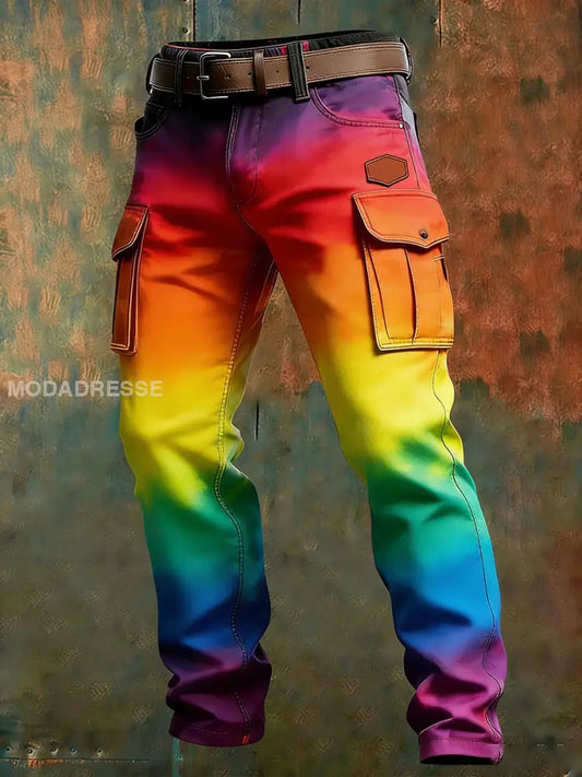 Mäns Retro Business Style Casual Work Byxor A / S