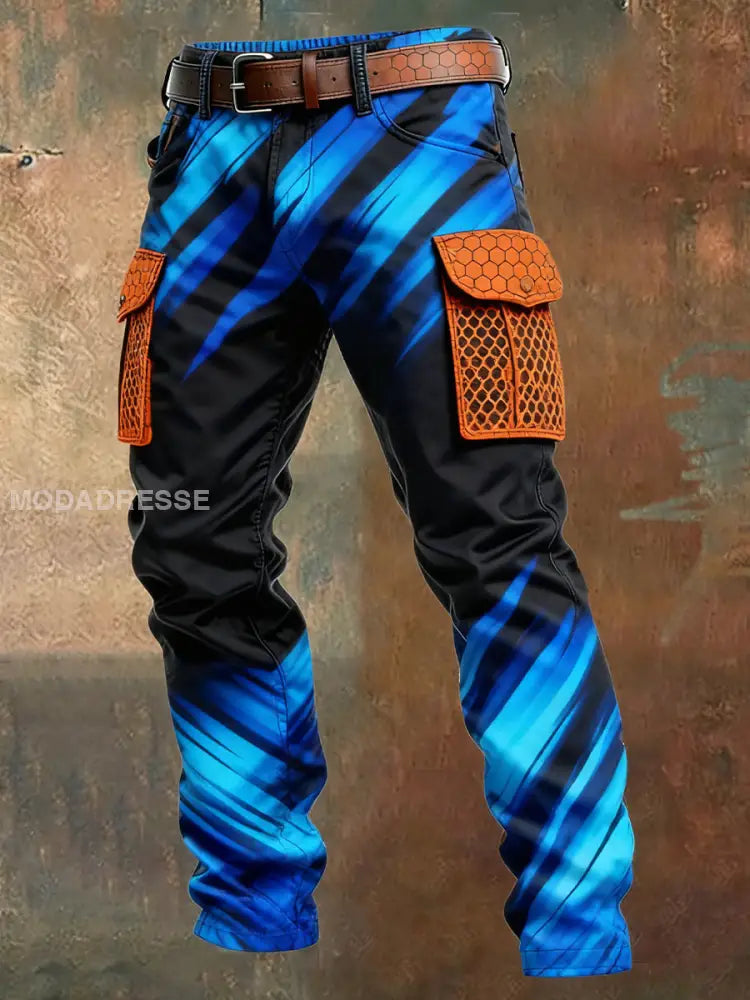 Mäns Retro Business Style Casual Work Byxor A / S