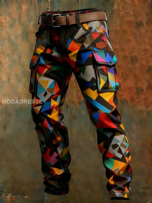 Mäns Retro Business Style Casual Work Byxor A / S