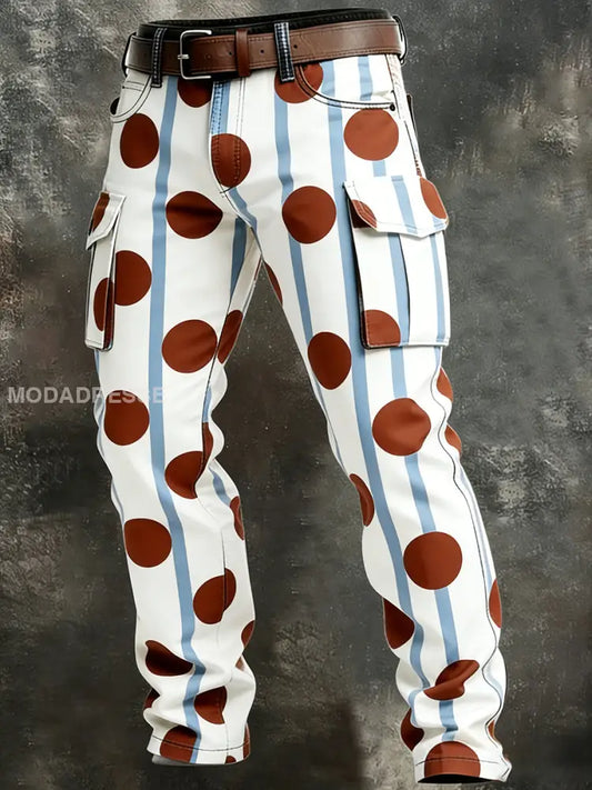 Mäns Retro Business Style Casual Work Byxor A / S