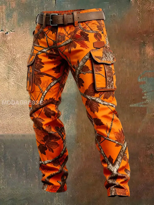 Mäns Retro Business Style Casual Work Byxor A / S