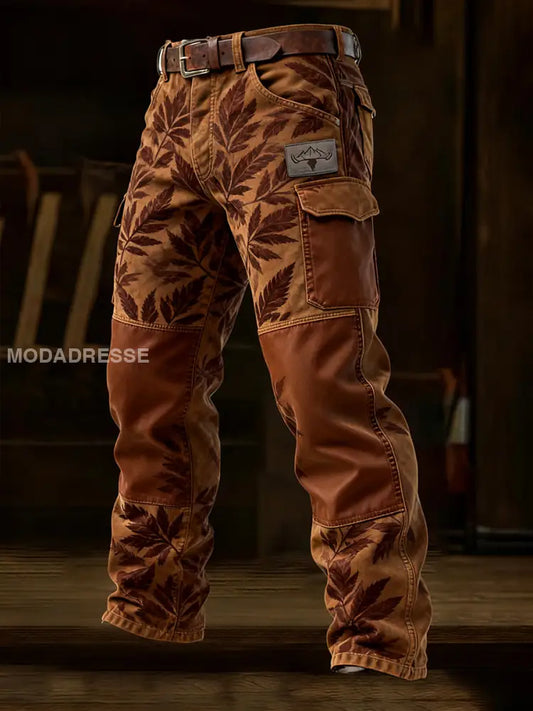 Mäns Retro Business Style Casual Work Byxor A / S