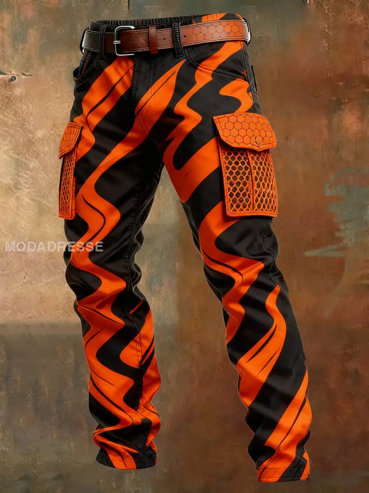 Mäns Retro Business Style Casual Work Byxor A / S