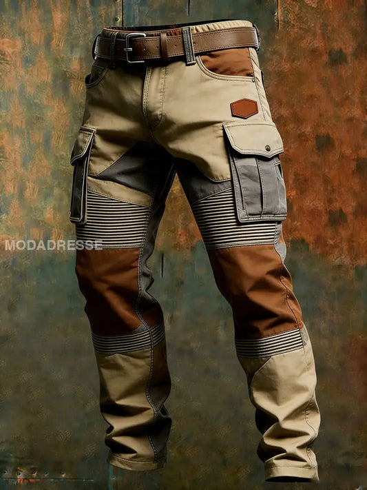 Mäns Retro Business Style Casual Work Byxor A / S