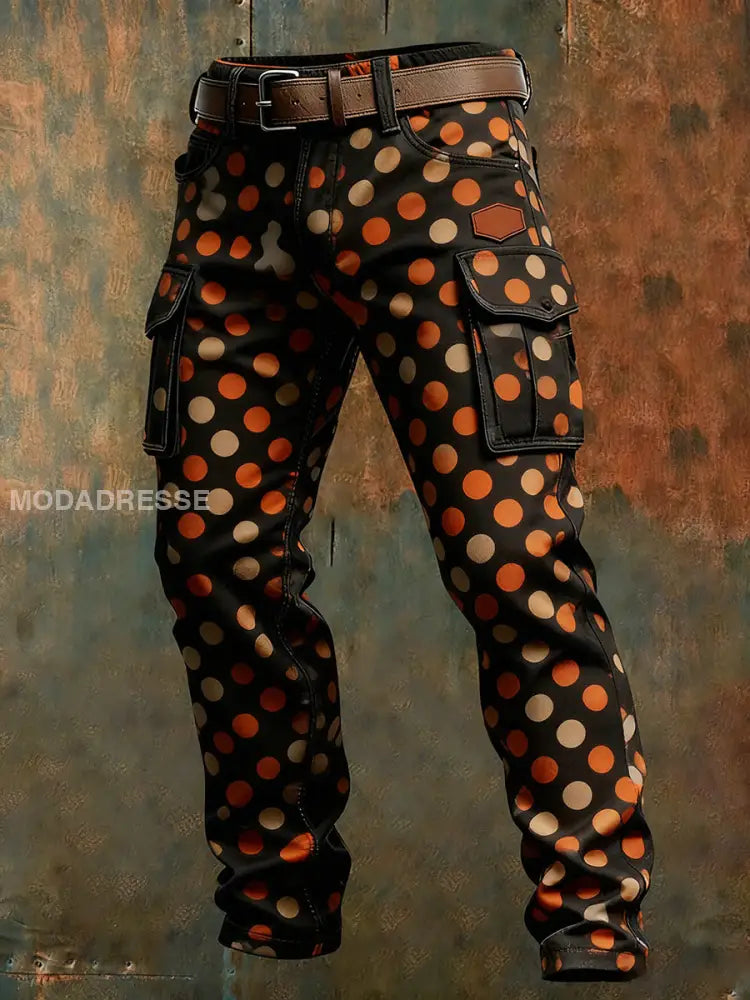 Mäns Retro Business Style Casual Work Byxor A / S