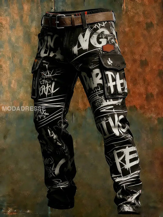 Mäns Retro Business Style Casual Work Byxor A / S