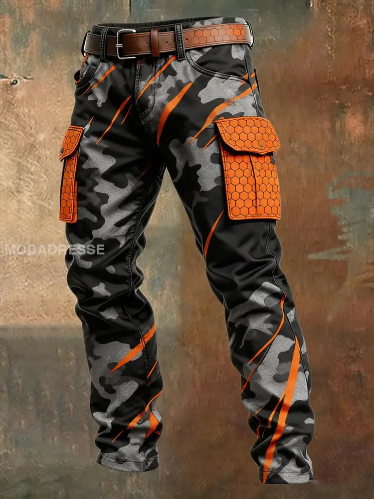 Mäns Retro Business Style Casual Work Byxor A / S