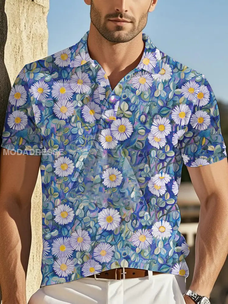 Mäns vackra blomkjort som bild / S