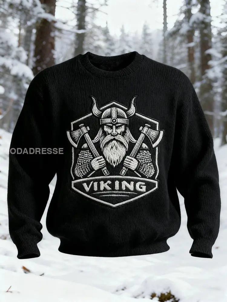 Mäns Viking Topp svart / S