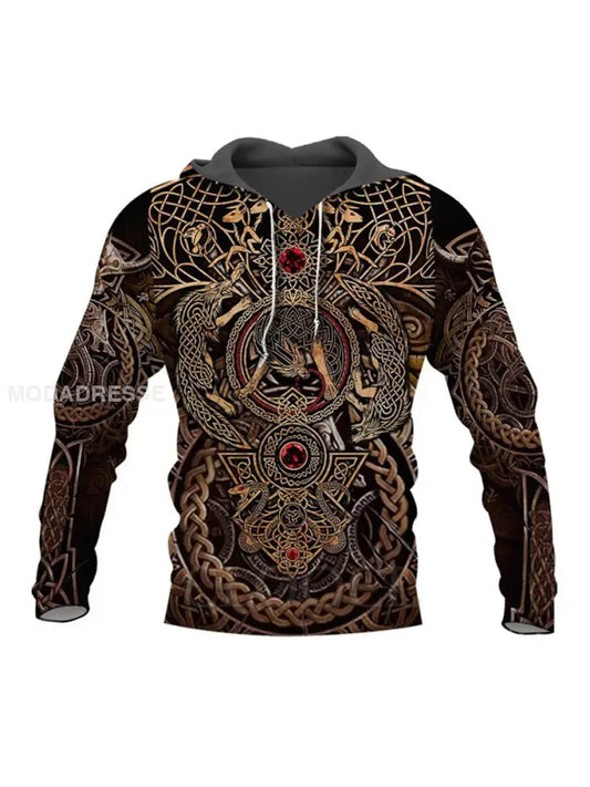 Mäns vikingatta som bild / S