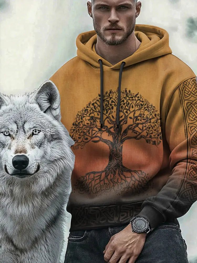 Mäns vikingatta som bild / S