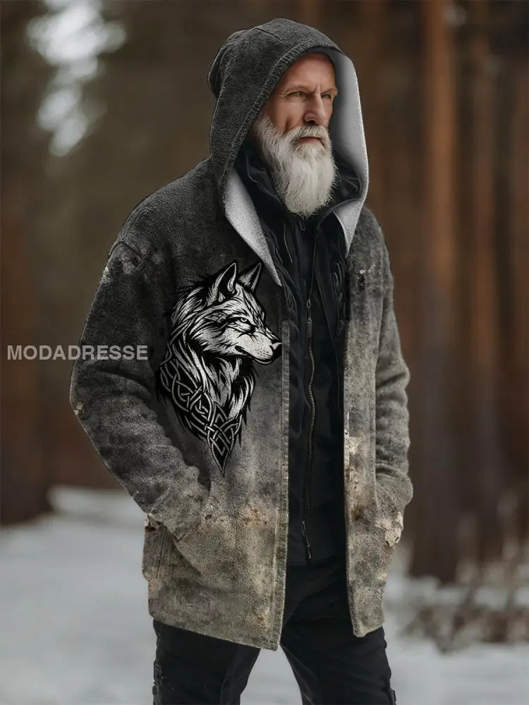 Mäns vikingatta som bild / S