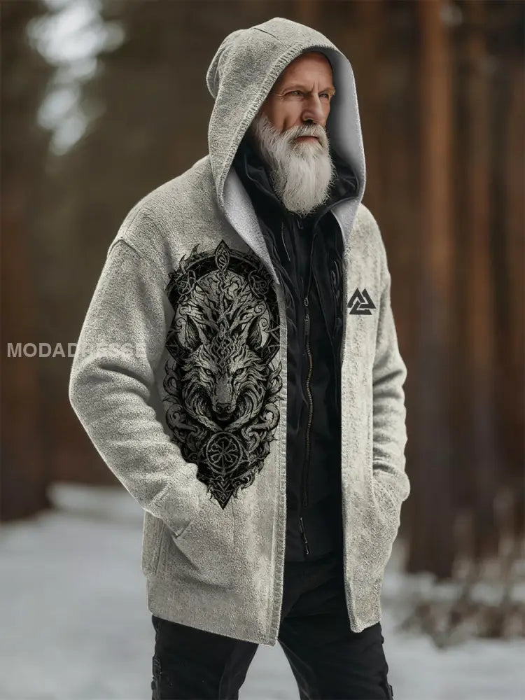 Mäns vikingatta som bild / S