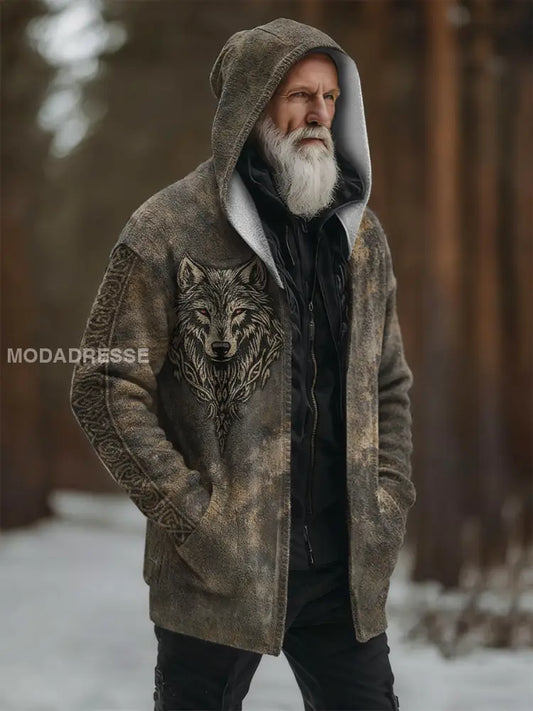 Mäns vikingatta som bild / S
