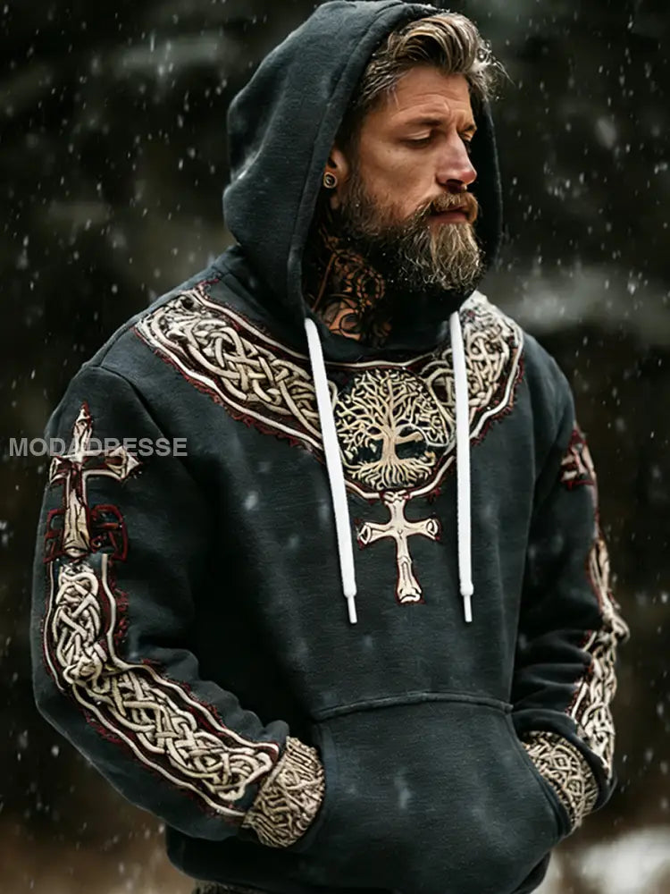 Mäns vikingatta som bild / S