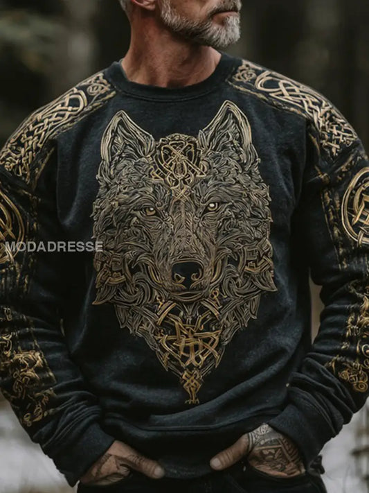Mäns vikingattröjar som bild / S