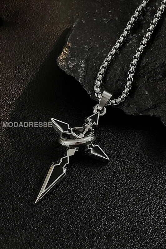 Retro Cross tätt halsbande som bild / JM