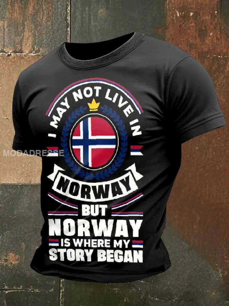 Retro norsk utskrift for herrer som bilete / S