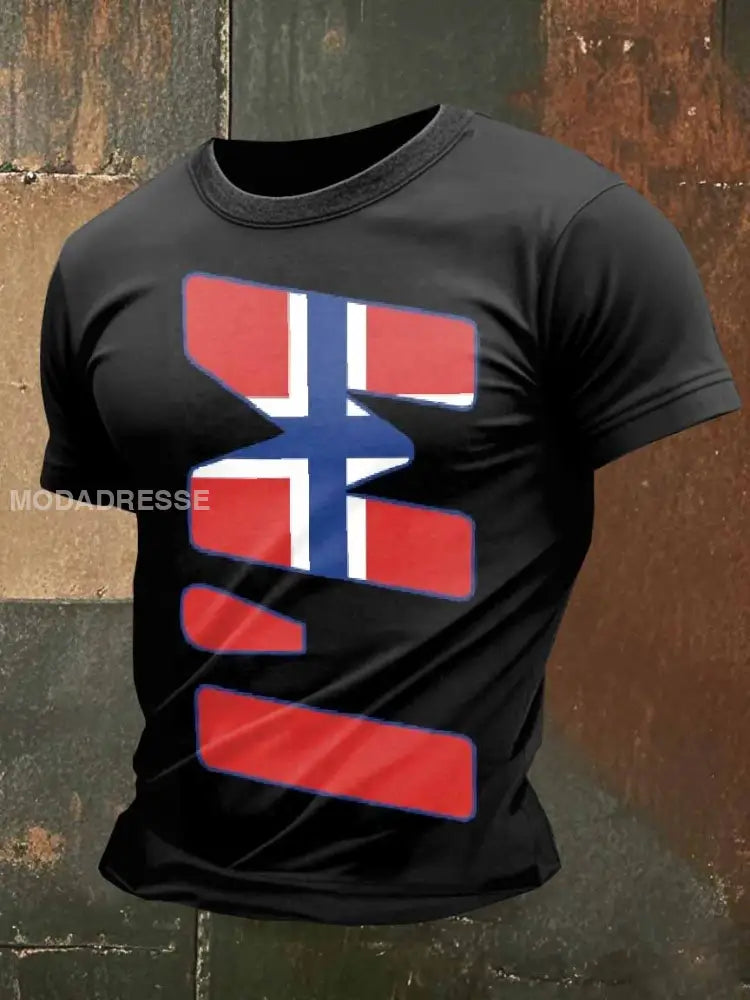 Retro norsk utskrift for herrer som bilete / S