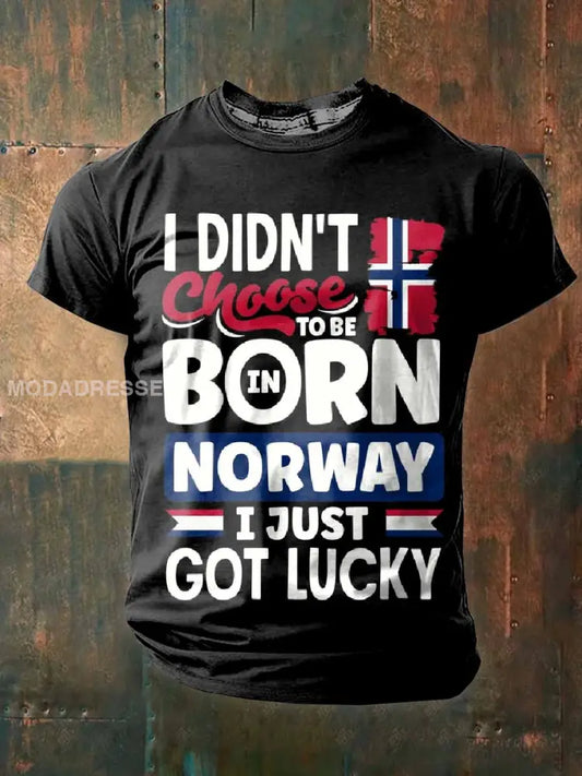 Retro norsk utskrift for herrer som bilete / S