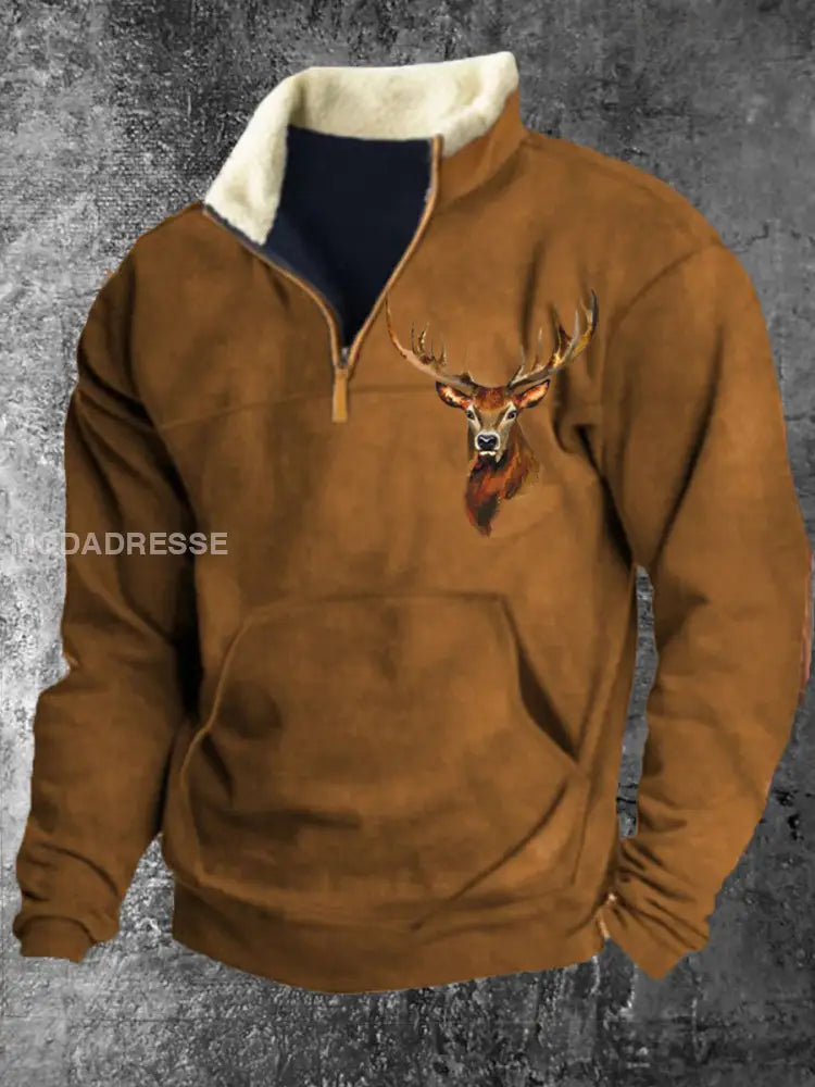 Retro Western Stil Trykt linjesköt A / S