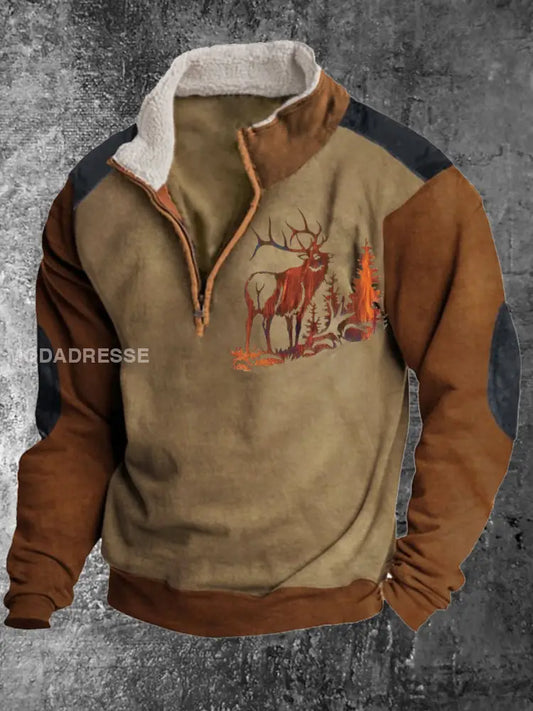 Retro Western Stil Trykt linjesköt A / S