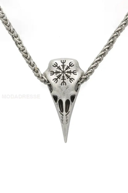 Skull näbb Pendel halsbandet