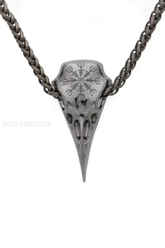 Skull näbb Pendel halsbandet