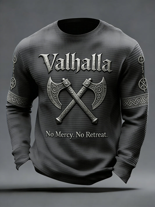 Mäns vikinga stil våffla topp