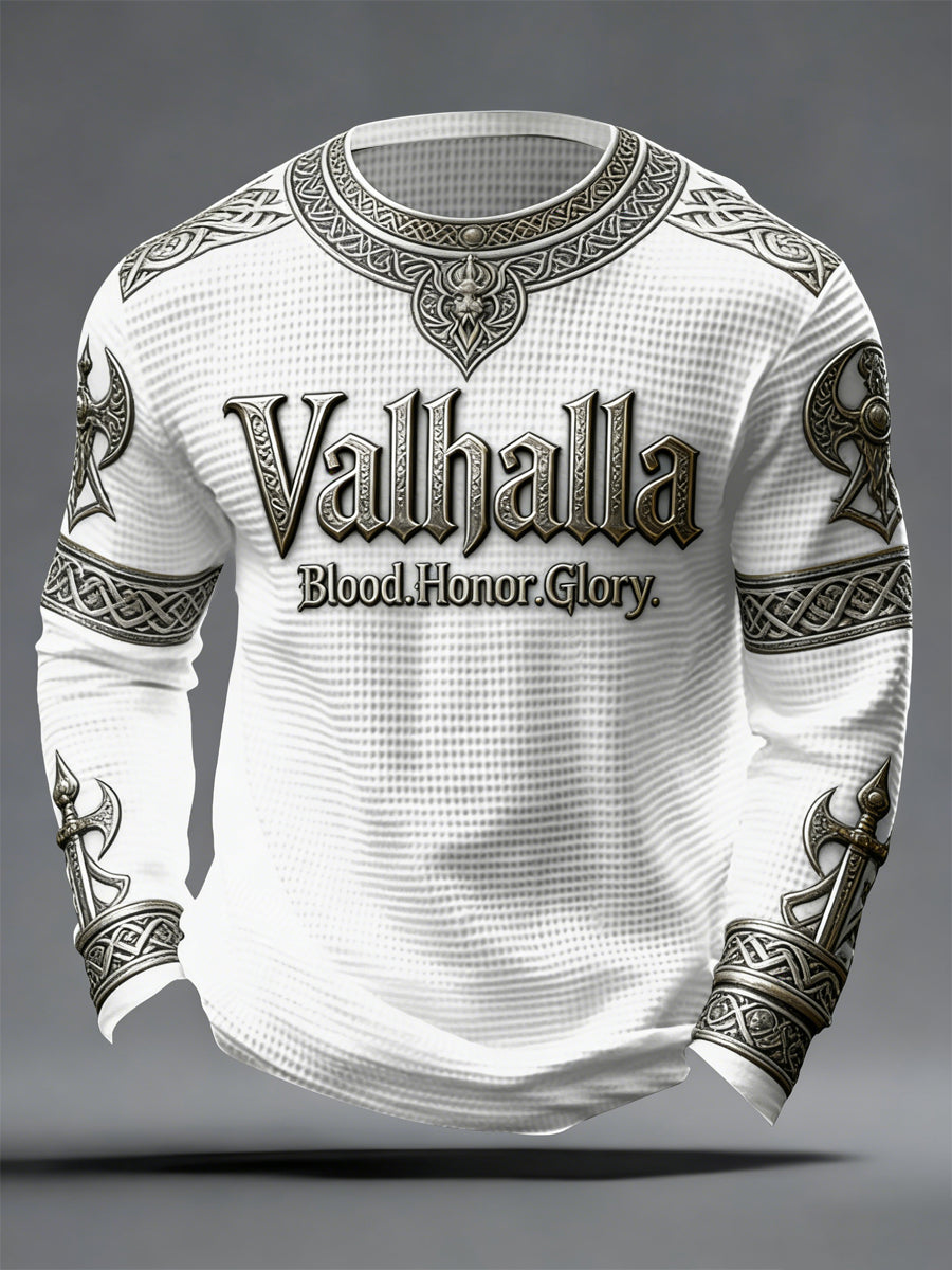 Herrens vikinga-stil Valhalla Våffle Topp