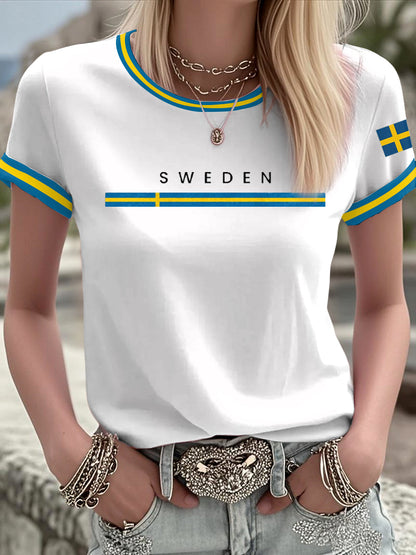 Kvinnors konst Tryckt T-shirt