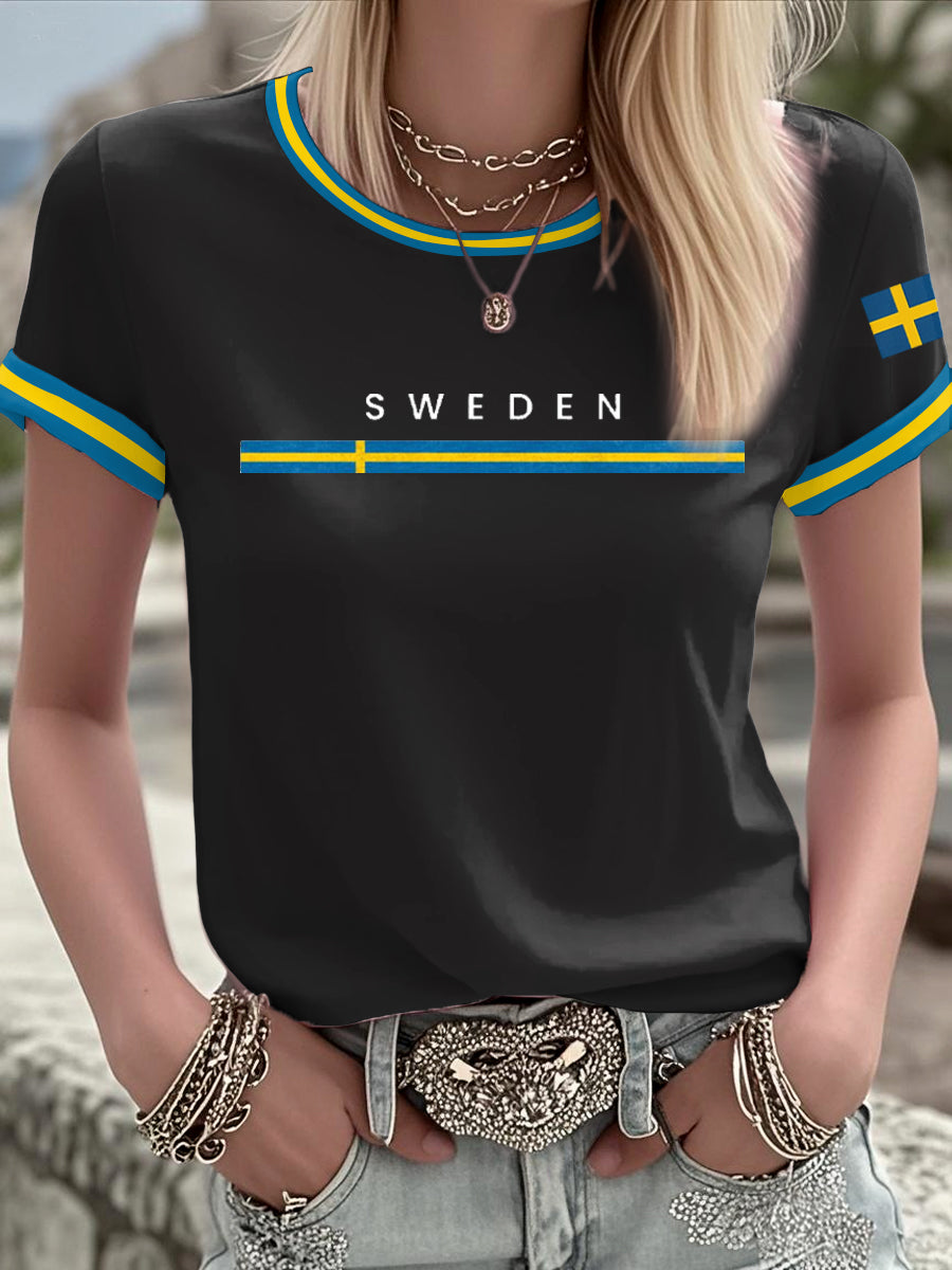 Kvinnors konst Tryckt T-shirt