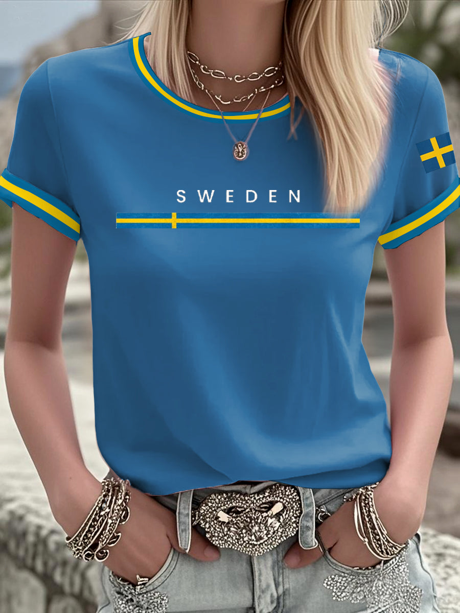 Kvinnors konst Tryckt T-shirt