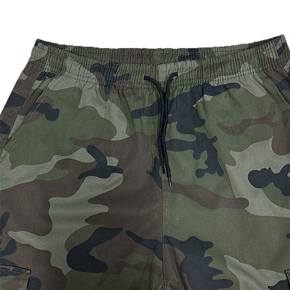 🩳 53% RABATT 🗺️ | Herr Camouflage Cargo-Shorts – Många Fickor & Avslappnad Passform
