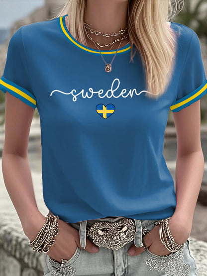 Kvinnors konst Tryckt T-shirt