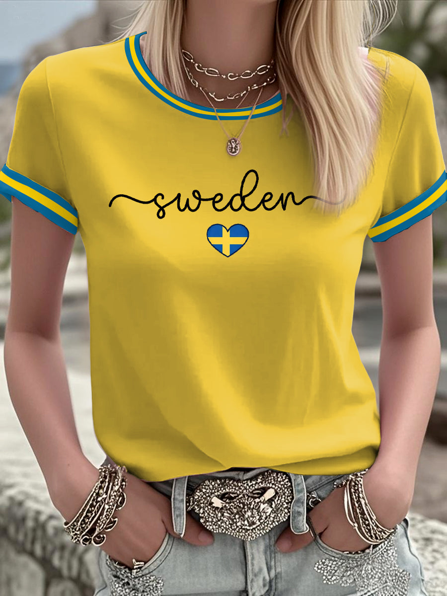 Kvinnors konst Tryckt T-shirt