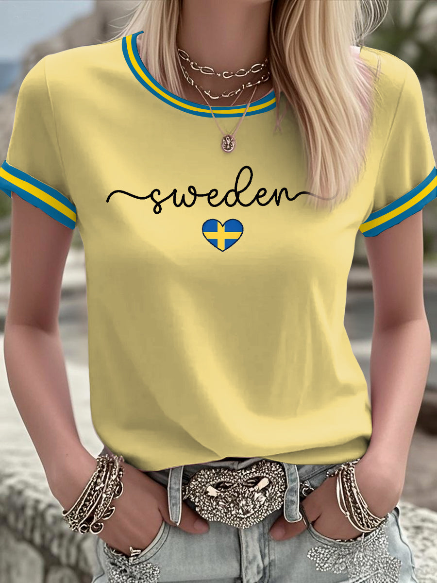 Kvinnors konst Tryckt T-shirt