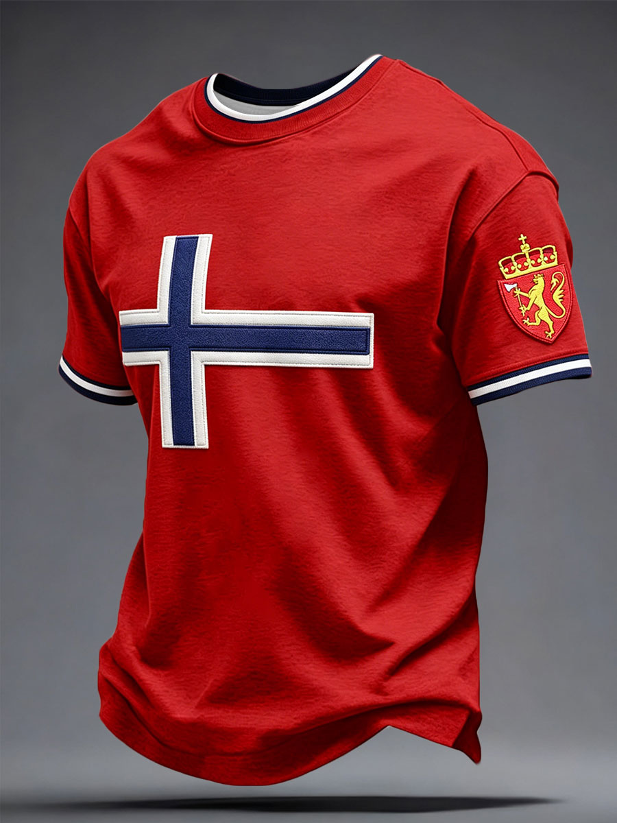 Trykt T-skjorte