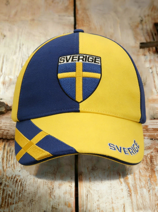 Retro Viking Svensk flaggmärke Svensk fotbollst