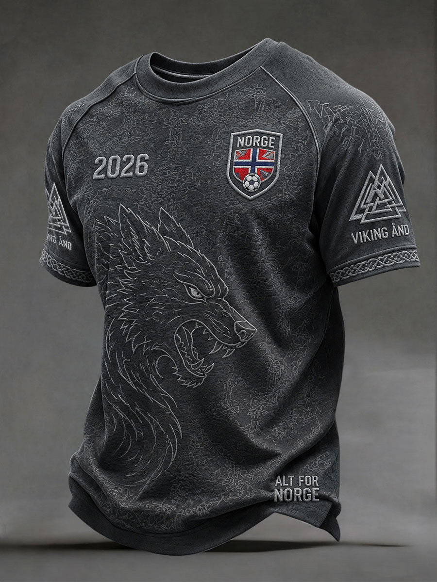Menns Norge Fotball T-skjorter