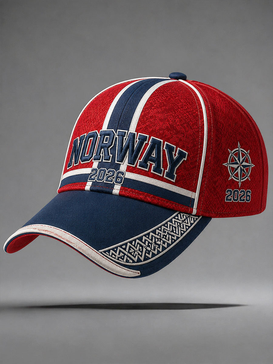 Norge fotballasje Sport-stil Unisex-hatt