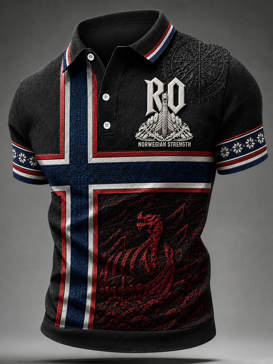 Ro Norwegian Styrkeskjorte for menn