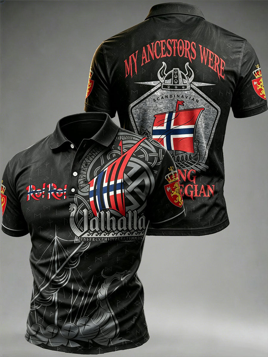 Menns Ro! Ro! Valhalla-skjorte