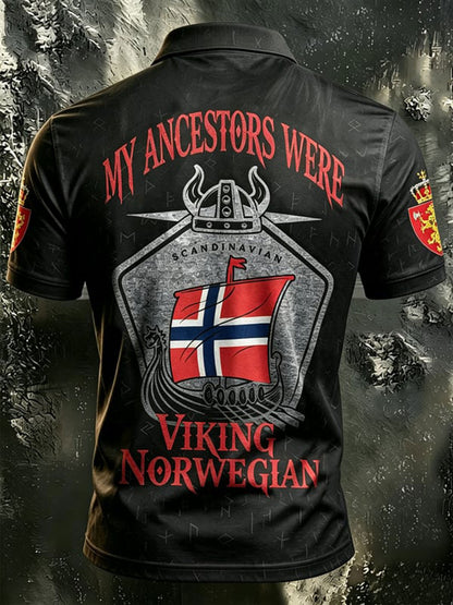 Menns Ro! Ro! Valhalla-skjorte