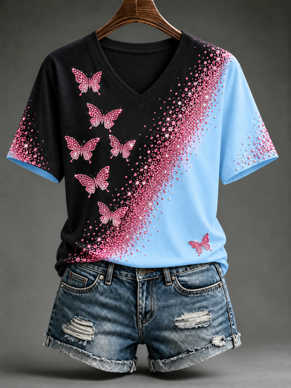 Kvinnors Bröstcancer kortärmad T-shirt