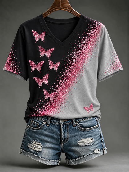 Kvinnors Bröstcancer kortärmad T-shirt