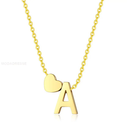 Stil hjertebrev Et vedhjelpskjen guld