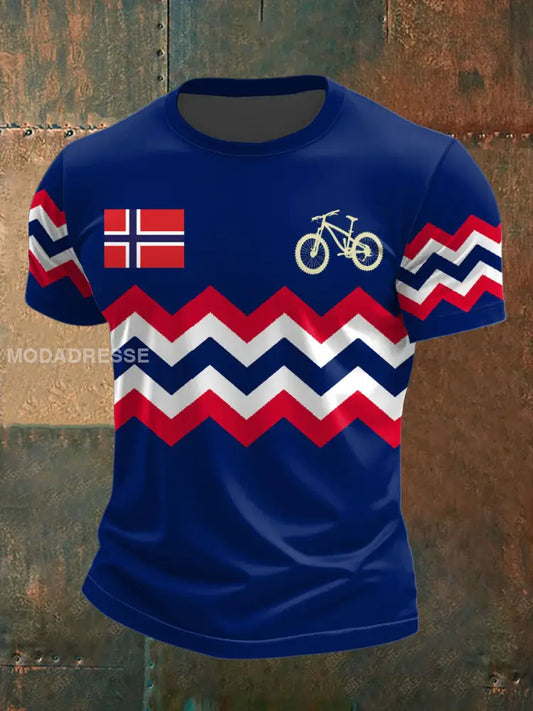 Trykt T-skjorte som bilete / S