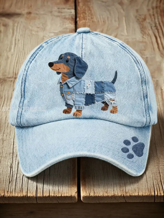 Unisex Denim lappverke blå / ONE